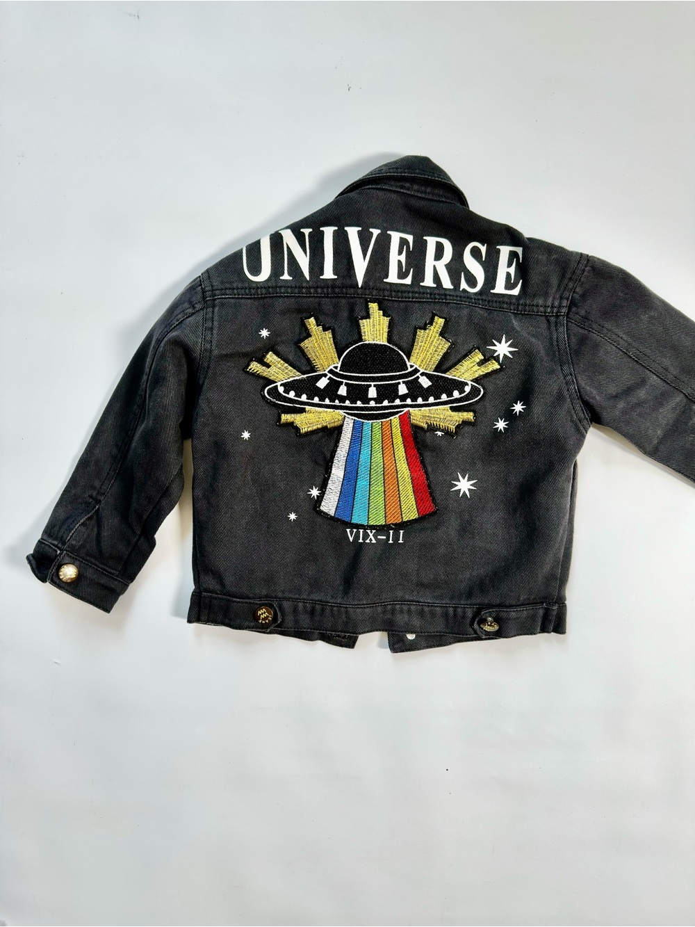 Retro galaxy-Jacket Kids